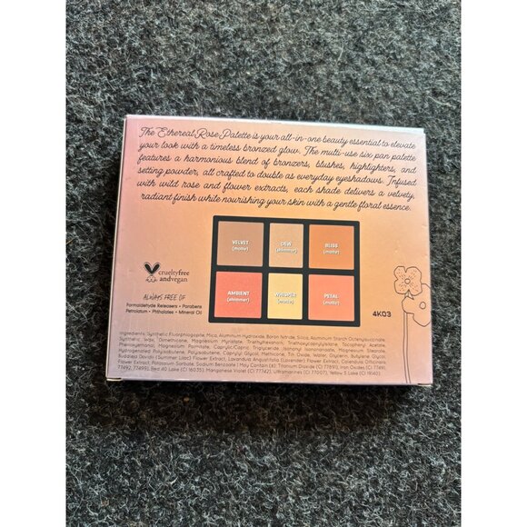 Wingme Ethereal Rose Face & Eye Palette Light Medium 15 g / 0.53 oz - Picture 2 of 5